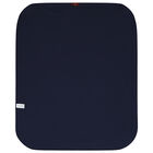 Baby Boys Navy Blue & White Logo Blanket, 2, hi-res